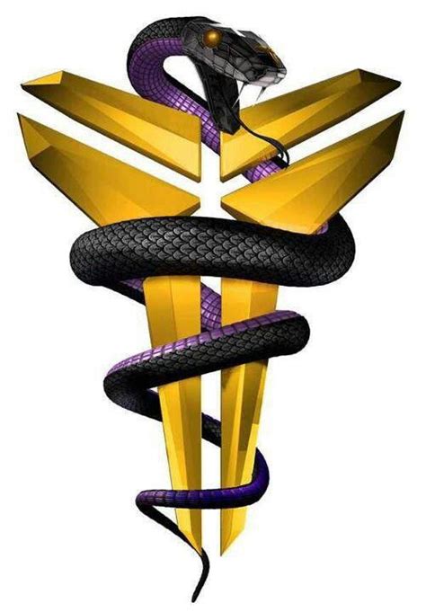 Kobe Bryant logo: Black Mamba incorporate full scale detail | Kobe ...