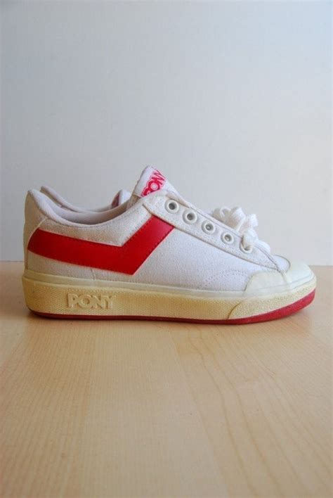 Vintage Pony Sneakers Authentic 80s Old School Trainers Kicks