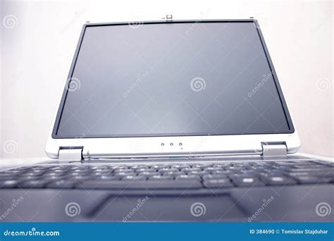 Notebook screen stock photo. Image of corporate, internet - 384690