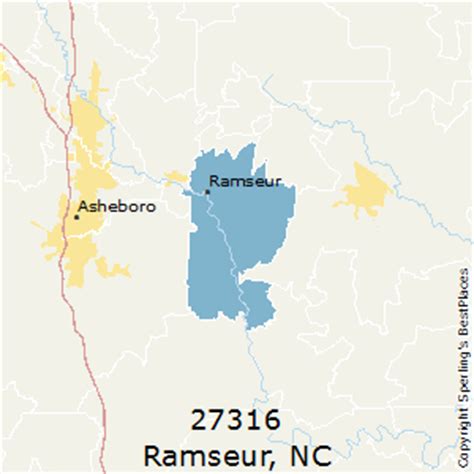 Ramseur (zip 27316), NC