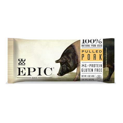 EPIC Bar Epic Bar - Pulled Pork (12 Bars) | Huckberry