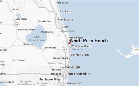 North Palm Beach Map Palm coast location guide