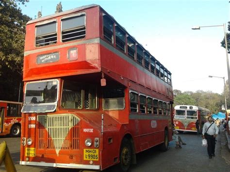 Iconic BEST double Decker bus in all its glory (no ads splattered over ...