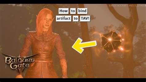Baldur's Gate 3: How to Bind main quest artifact to Tav! - YouTube