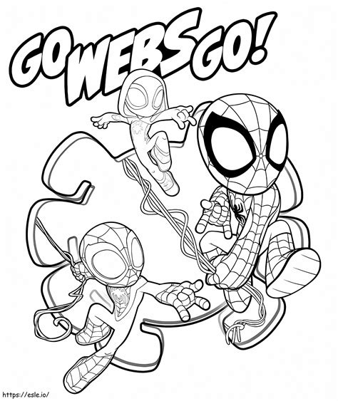 Spidey And His Amazing Friends Coloring Pages – NBKomputer