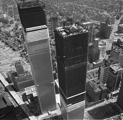 World Trade Center in New York before September 9/11 happened, in ...