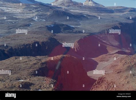 A section of the McMurdo Dry Valleys in Antarctica, as seen on Stock ...