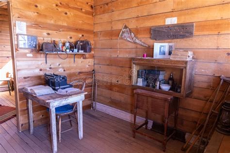 Interior of a Village Doctor House in a Homestead Museum, Fort Rock ...