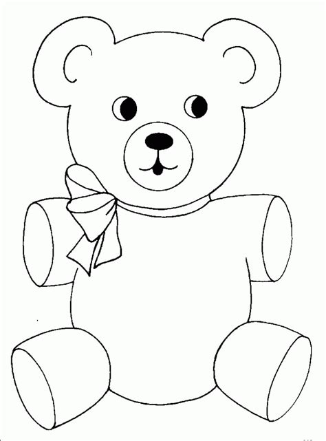 Best Photos Of Teddy Bear Printables - Printable Teddy Bear ...