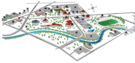 University Cincinnati Campus Map