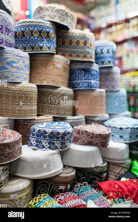 Traditional omani hats called kuma hi-res stock photography and images ...