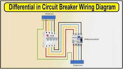 How to Make Differential in Circuit Breaker Wiring Diagram | Circuit ...