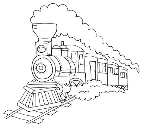 Choo Choo Train Drawing at PaintingValley.com | Explore collection of ...