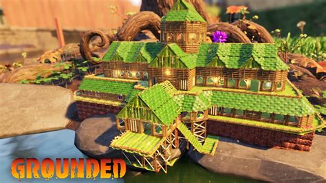 Grounded - Huge Mansion (Speed Build) - YouTube