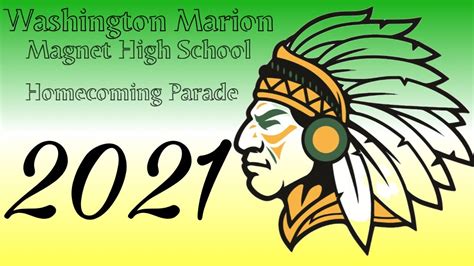 Washington Marion Magnet High School Homecoming Parade 2021 | Full ...