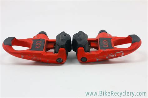 Look Keo Sprint Clipless Pedals: Red - Bike Recyclery