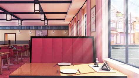 ArtStation - Cafe, ~ RaseL | Fundo de animação, Sala de desenho ...