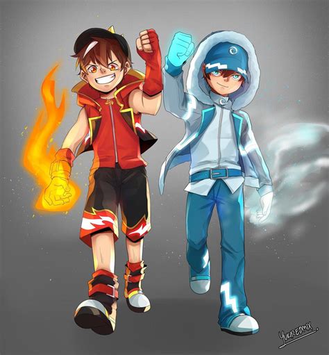 BoBoiBoy FrostFire Wallpapers - Wallpaper Cave