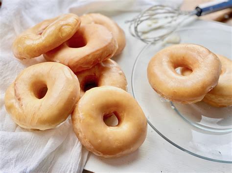 Easy Homemade Glazed Donuts - getfooding.com