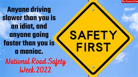 National Road Safety Week 2022: Quotes, Messages, Slogans, HD Images ...