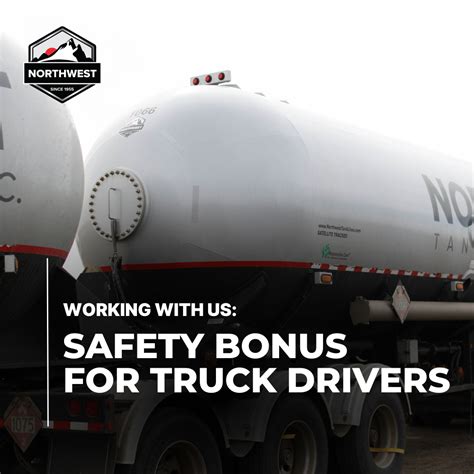 Tank Truck Driver Safety Bonus Program: Northwest Tank Lines