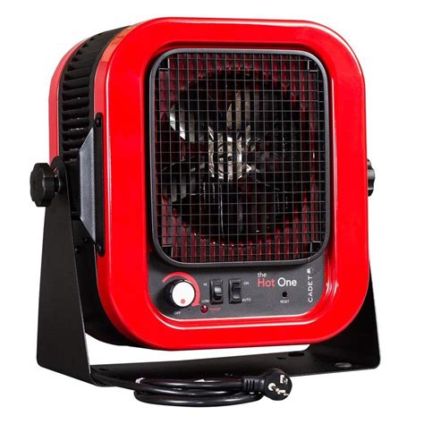 Cadet 4000-Watt Portable Electric Garage Heater with Thermostat at ...