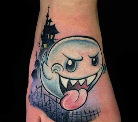 40 Mario Ghost Tattoo Ideas for Men