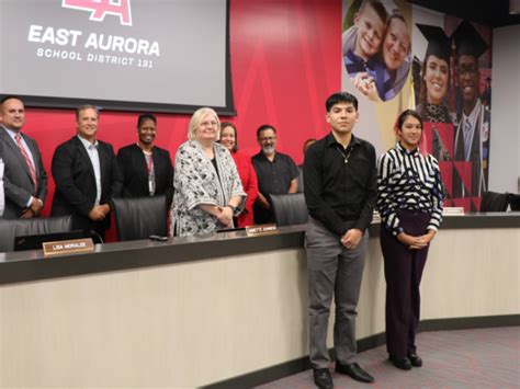 East Aurora Seniors Take Oath As Student Board Members | Aurora, IL Patch