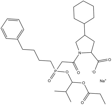 Fosinopril sodium|ACE inhibitor|CAS# 88889-14-9