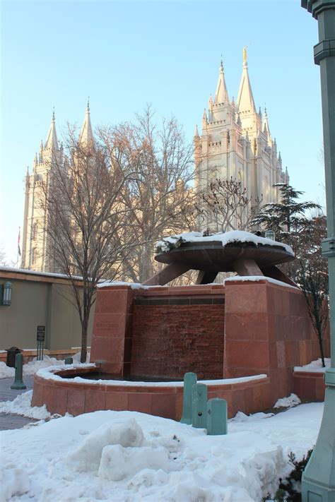 In and Around Town: Temple Square, Salt Lake City