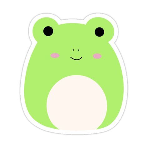 Cute Squishmallow Frog Wendy Sticker by lilziti | Cute stickers, Cute ...