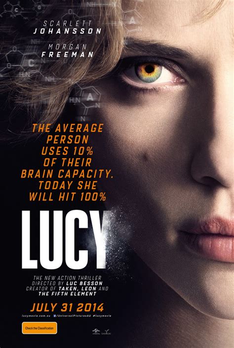 Lucy (#2 of 4): Extra Large Movie Poster Image - IMP Awards