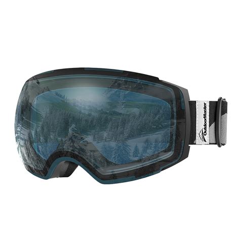 Ski Goggles PRO // Black + Blue - Outdoor Master - Touch of Modern