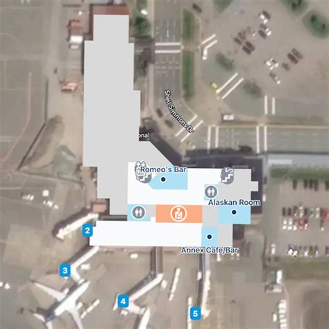 Juneau Airport Map | JNU Terminal Guide