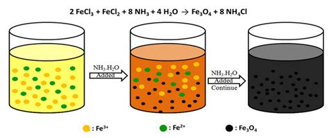 Synthesis of Fe3O4 nanoparticles by ex-situ co-precipitation method ...