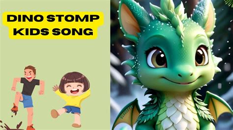 Dino Stomp kids song - YouTube