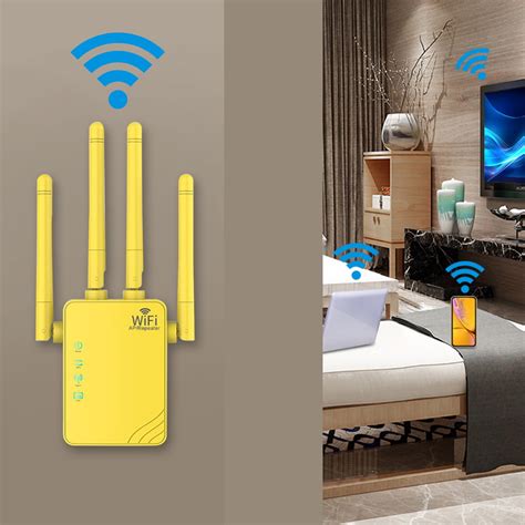 kosheko High-Performance WiFi Extender with Ethernet Port, Easy Setup ...