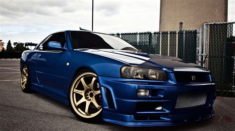 Skyline R34 Wallpaper Nissan Gtr - Battery Booster 800a 12800mah ...