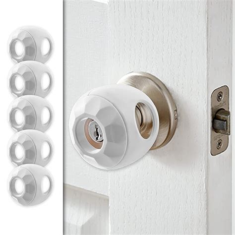 Amazon.com : New & Improved - Door knob Baby Safety Cover - 5 Pack ...