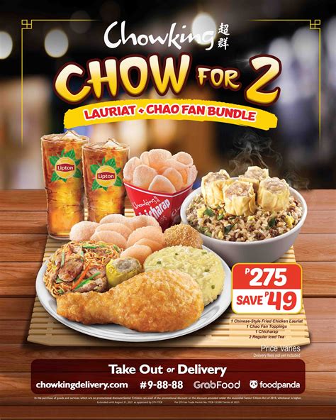 Chowking – CHOW for 2 Promo | Manila On Sale