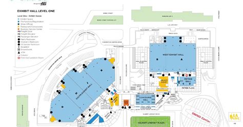 La Convention Center Map | Campus Map