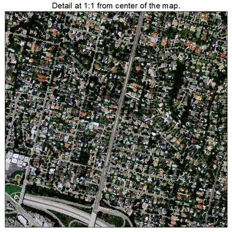 Aerial Photography Map of La Canada Flintridge, CA California