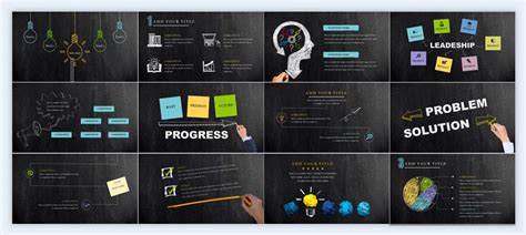 chalk on blackboard creative presentation ideas | Visual Learning ...