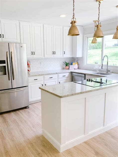 Painting Kitchen Cabinets White - Kitchen Reveal - arinsolangeathome