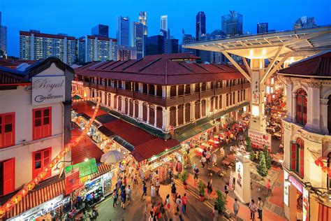 Shopping Centers in Chinatown, Singapore