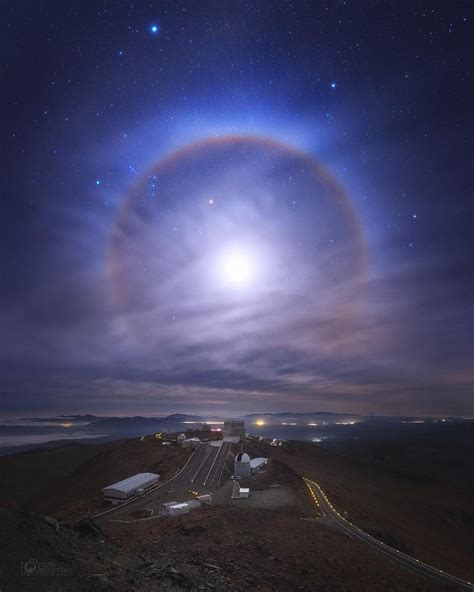 Stunning lunar halo seen over Chile's Atacama Desert -- Earth Changes ...