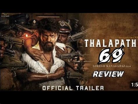 Thalapathy 69 Announcement Trailer Review | Leo || Vijay thalapathy ...