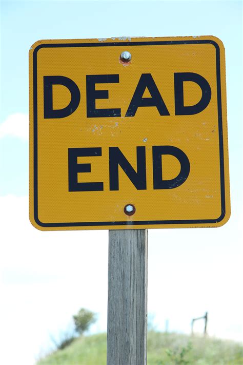 Dead End Sign Free Stock Photo - Public Domain Pictures