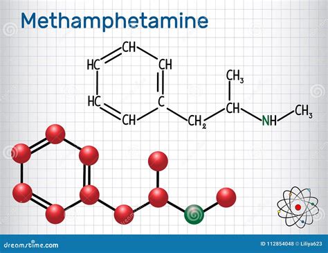 Methamphetamine Molecule Stock Photography | CartoonDealer.com #102405458