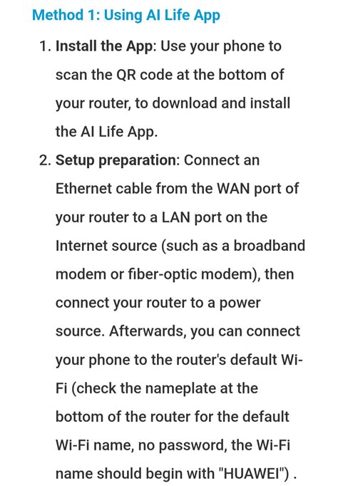 Huawei Router Set Up On Your Phone - HUAWEI Community